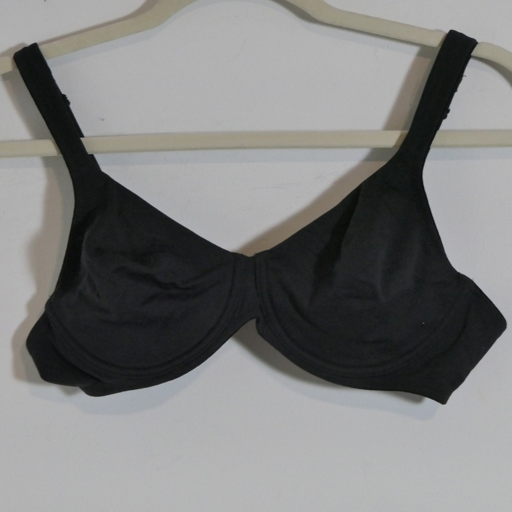 Body by Victoria Womens Bra 38B Black Full Coverage Underwire Minimalist Stretch